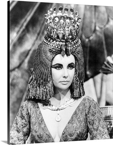 Elizabeth Taylor (1932-2011), Cleopatra Wall Art, Canvas Prints, Framed ...