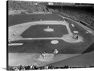 Game between the Boston Red Sox and the Minnesota Twins at Fenway Park in Boston, 1967