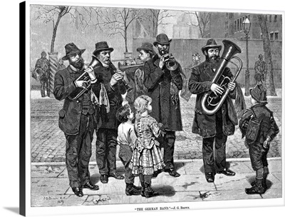 German Street Band, 1879