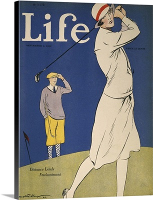 Golfing: Magazine Cover