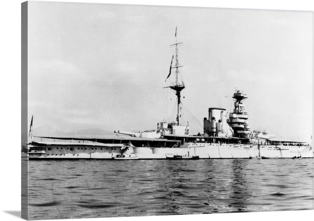 The English dreadnought launched in 1913.