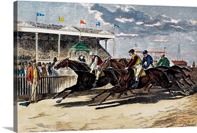 Horse Racing, Ny, 1879