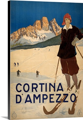Italian Travel Poster, 1920