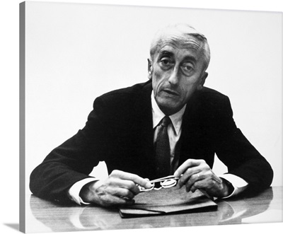 Jacques Cousteau (1910-1997), French oceanographer