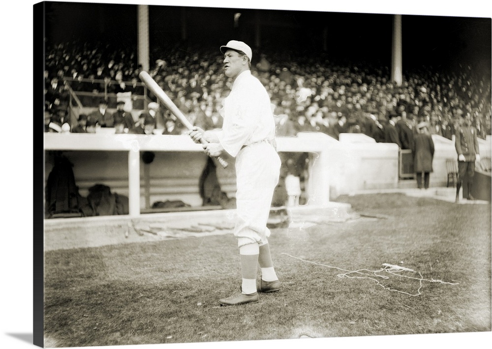 James Francis Thorpe. American athlete. Thorpe playing baseball for the New York Giants at the Polo Grounds, 1913.