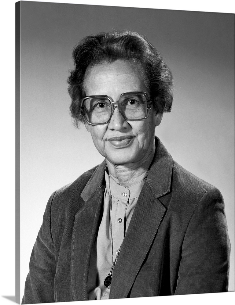 KATHERINE JOHNSON (1918-2020). African American educator, mathematician, NASA physicist and contributor to space travel. A...