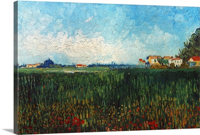 Landscape Near Arles, 1888