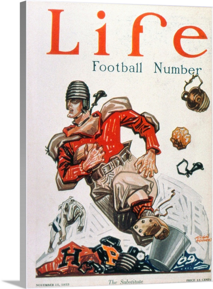 'Life' magazine cover, 14 November 1923.