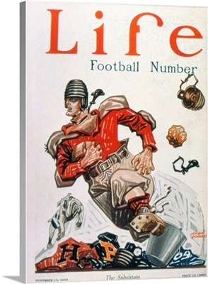 'Life' magazine cover, 1923