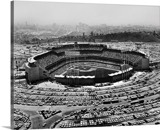 Dodger Stadium Wall Art & Canvas Prints | Dodger Stadium Panoramic ...