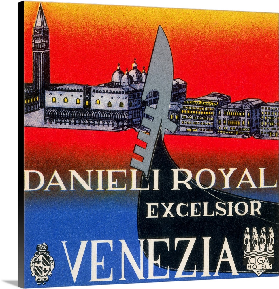 From the Danieli Royal Excelsior Hotel, Venice, Italy.