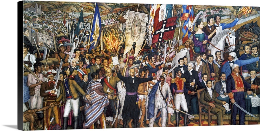 Mexico: 1810 Revolution Wall Art, Canvas Prints, Framed Prints, Wall ...