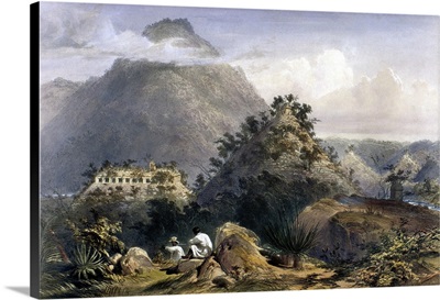 Mexico, Uxmal, 1844
