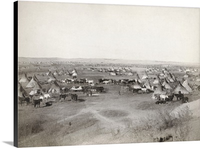 Native American Camp, 1891