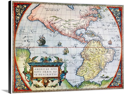 New World Map, 1570