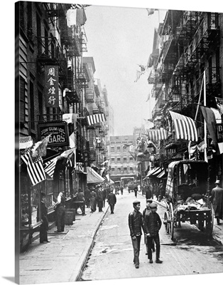 New York : Chinatown, 1909