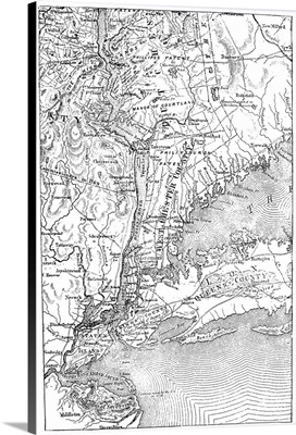 New York: Map, C.1776