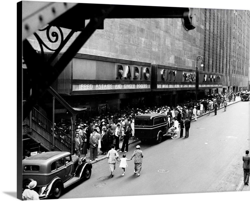Radio City Music Hall, New York City, 1935.