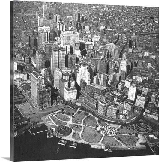 New York Skyline, C.1920 Photo Canvas Print | Great Big Canvas