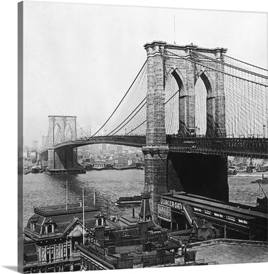 NY: Brooklyn Bridge, 1901