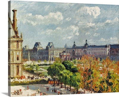 Pissarro: Carrousel, 1900