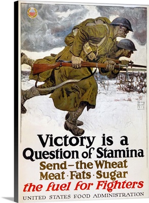 Poster For The United States Food Administration During World War I