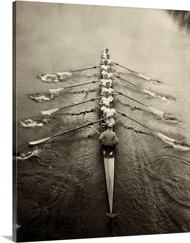 Rowing Team, C.1913, Cambridge rowing team Great Big Canvas