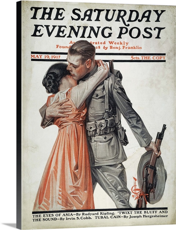 Saturday Evening At That Station Saturday Evening Post Wall Art, Canvas Prints, Framed Prints, Wall