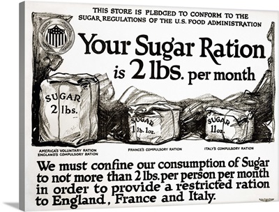 Sugar Ration, 1917