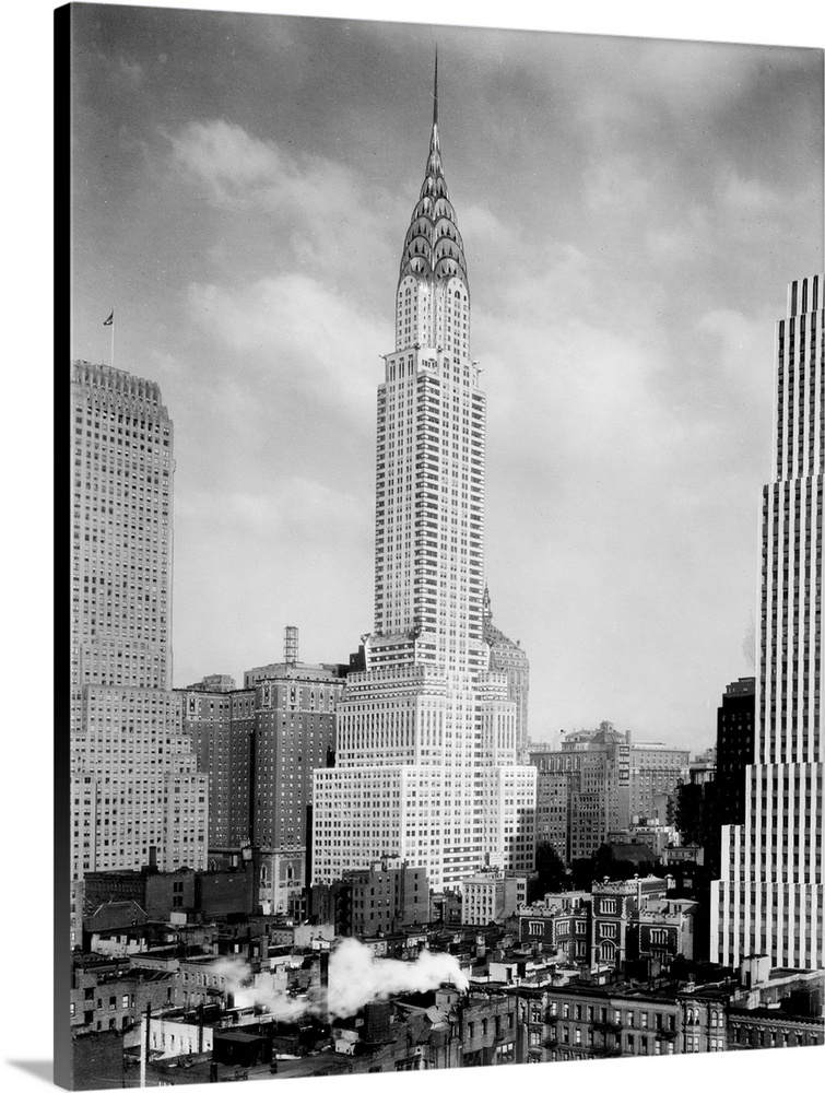 The Chrysler Building in New York City. Photograph, c1930.