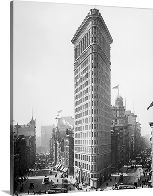 The Flatiron Building in New York City, 1903