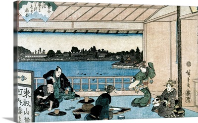 The Kawachiro At Shitaya Hirokoji, c1820