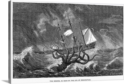 The Kraken, As Seen By the Eye Of the Imagination, 1887