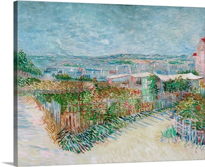 Vegetable Gardens At Montmartre, 1887
