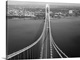 image thumbnail of View of the Verrazzano-Narrows bridge looking north toward Brooklyn from Staten Island, New York City. Photograph, c1970.
