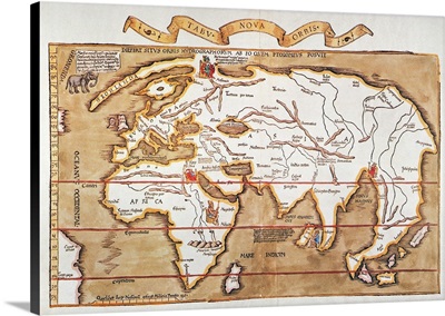 Waldseemuller, World Map