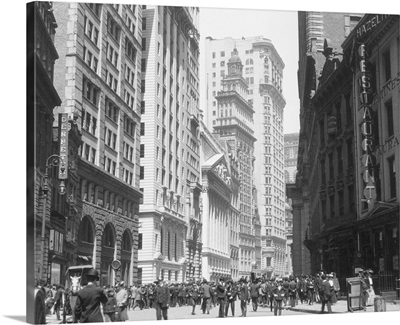 Wall Street Area, 1906