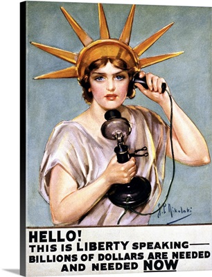 War Poster, C.1918, American war poster