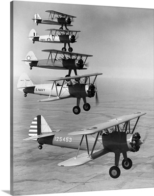 World War II: Boeing Trainer Planes, bound for five different services