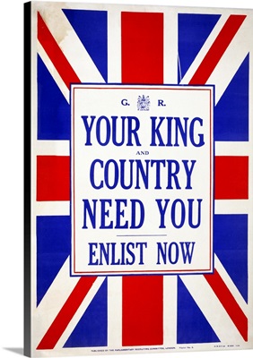 Your King and Country Need You, 1914