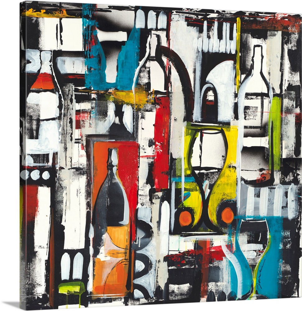 Graffito Vino II