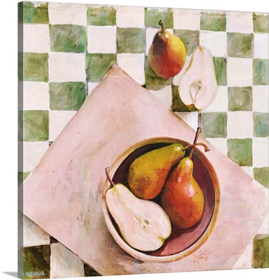 Pears In A Bowl