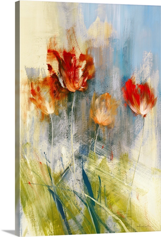 Tulips Wall Art, Canvas Prints, Framed Prints, Wall Peels | Great Big ...