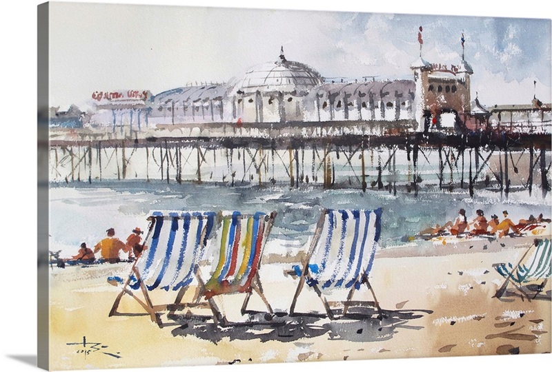 Brighton England Great Big Canvas