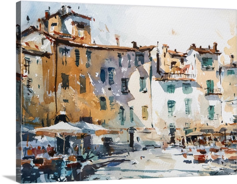 Lucca Square | Great Big Canvas