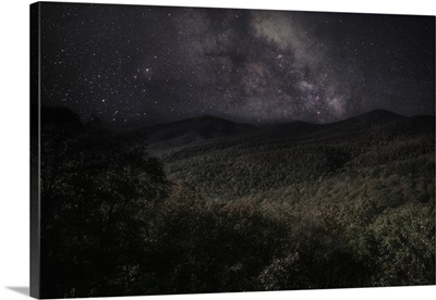 A night in the Shenandoah National Park, Virginia