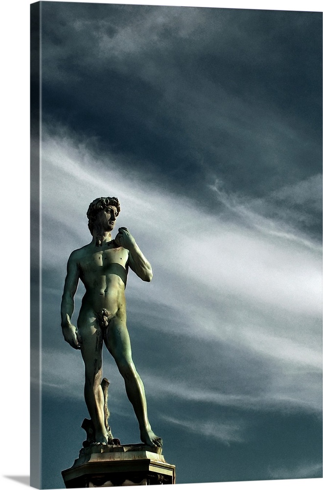 Michelangelo's David sculpture in Florence