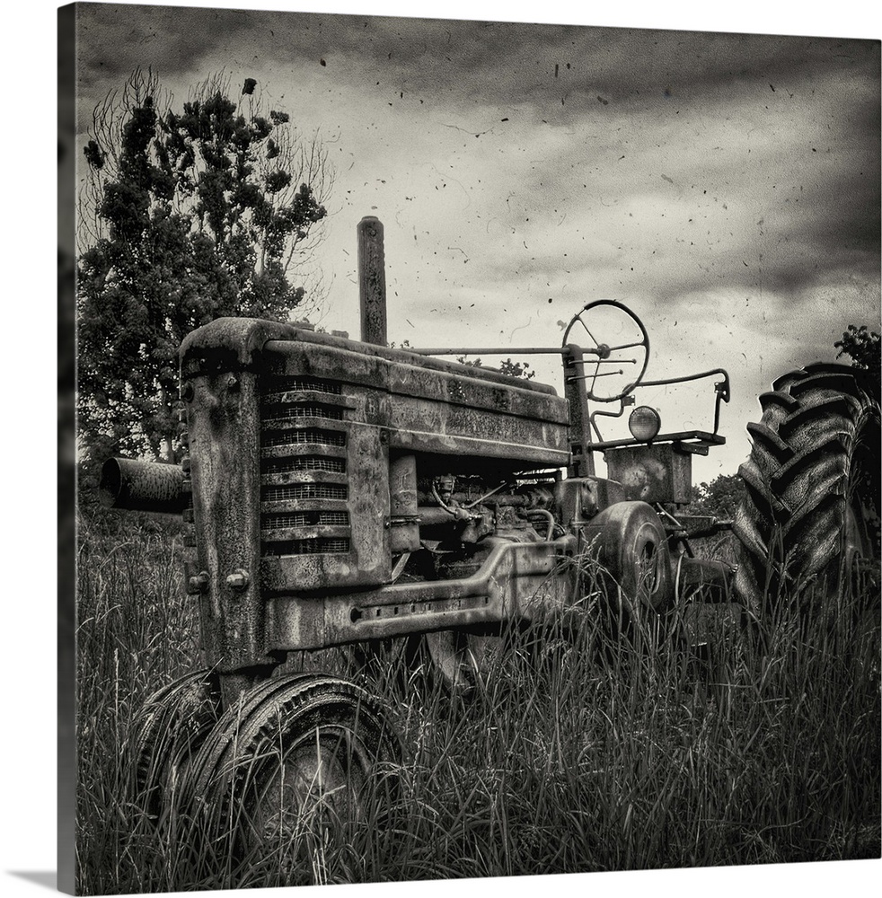 An old tractor