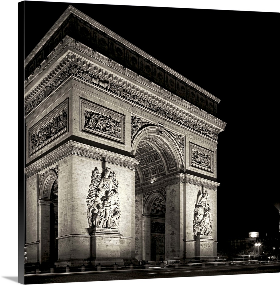 Arc de Triomphe Wall Art, Canvas Prints, Framed Prints, Wall Peels