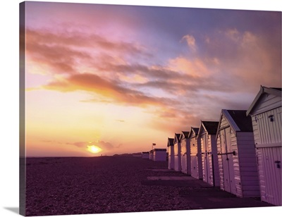 Beach Huts In England